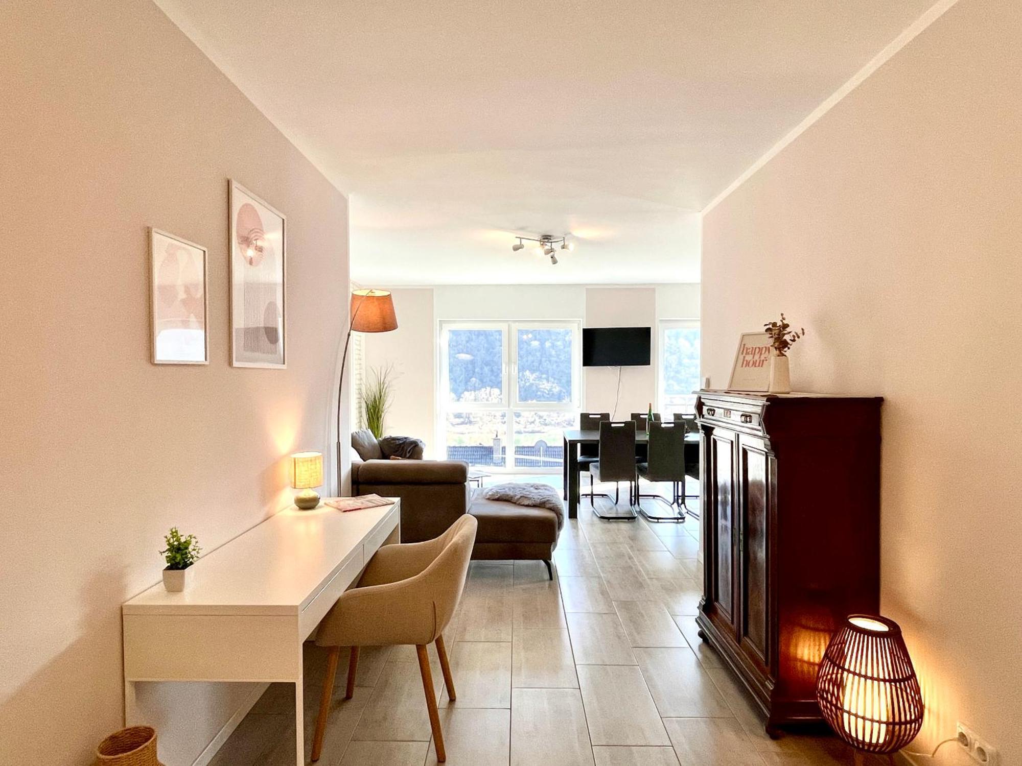 Ferienwohnung Moseltraum, 1-6 Pers, Mit 3 Schlafzimmer Und Panoramabalkon Müden Eksteriør bilde